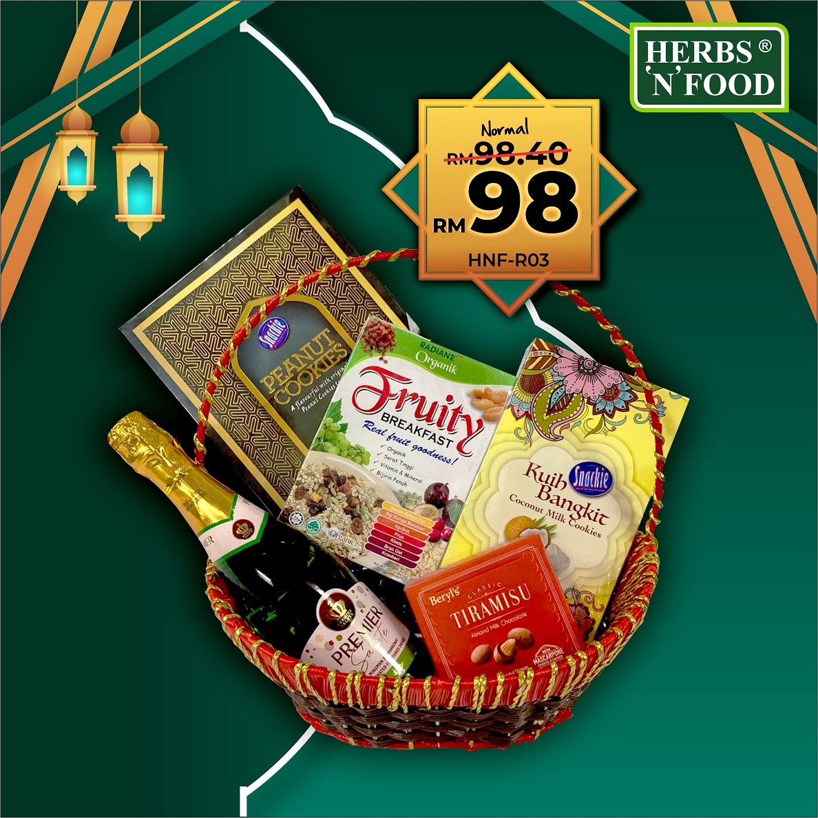 HNF HRY BASKET HAMPER RM98
